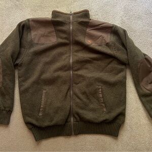 Mack’s Prairie Wings- Men's wool Sweater with wind blocker liner